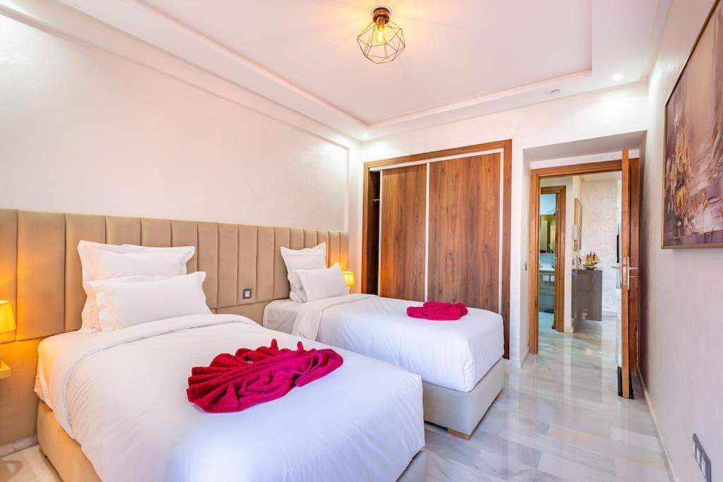 Charmante Wohnung Im Herzen Von Marrakech-Gueliz! Marrákes Kültér fotó