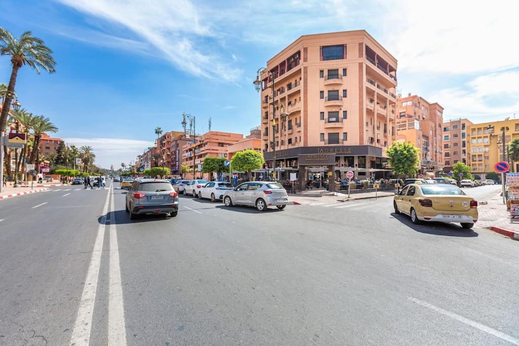 Charmante Wohnung Im Herzen Von Marrakech-Gueliz! Marrákes Kültér fotó